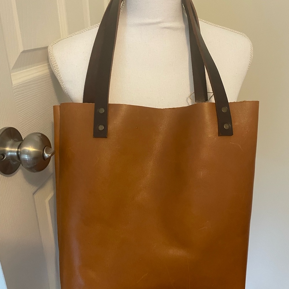 New Portland Leather Small Tote
